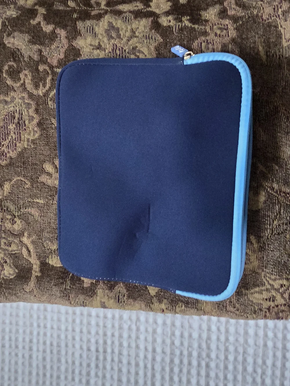 quip Light Blue & Navy Neoprene Laptop Sleeve